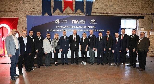 Ege Maden İhracatçıları Birliği’nde yeni periyot start aldı