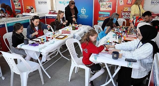 Eğlenirken öğreten atölyeler ilgi görüyor
