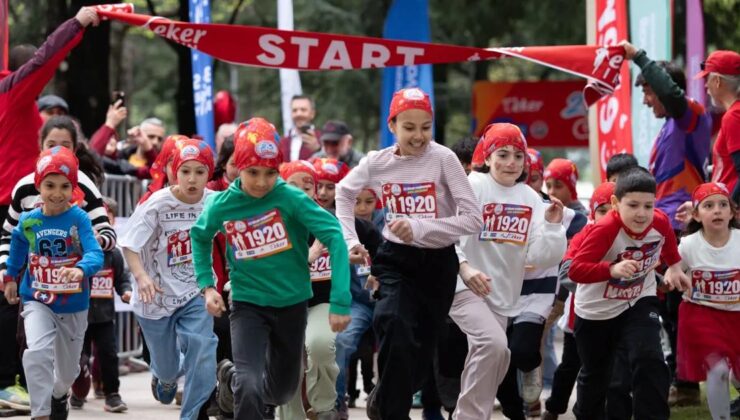 “Eker I Run 23 Nisan Çocuk Koşusu”, Bayram Sevincini Sporla Buluşturdu