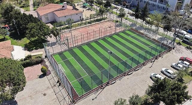 Göynük halı alanı yenilendi