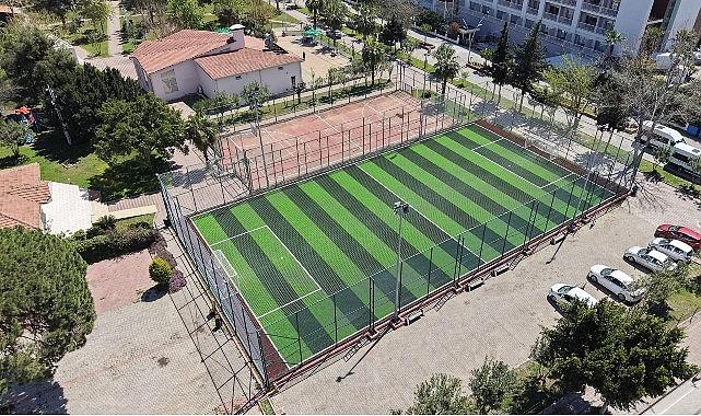 Göynük halı alanı yenilendi