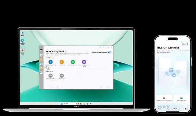 HONOR işletim sistemi duvarlarını yıkıyor: HONOR Connect