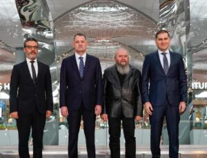 İGA İstanbul Havalimanı’nın Merkezi Dev Sanat Eseri İle Buluştu