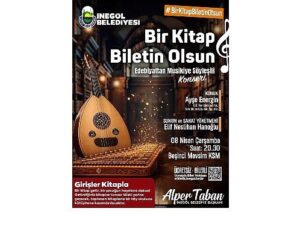 İnegöl’de Kitaplar Bilete Dönüşüyor