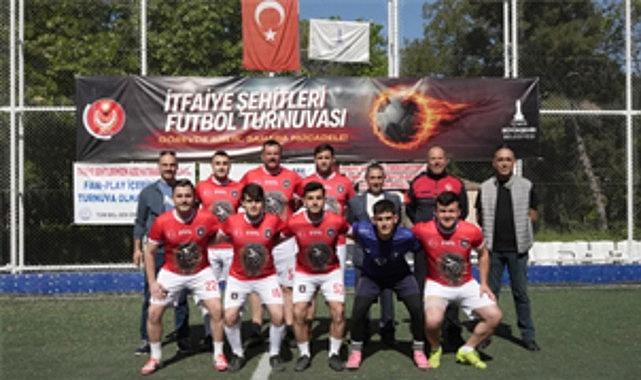 İtfaiyecilerden manalı turnuva