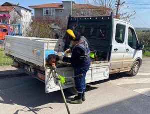 Kandıra’da Ot Biçme ve İlaçlama Seferberliği