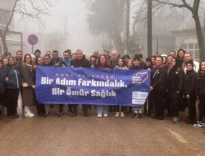 Kansere Karşı Farkındalık Yürüyüşü