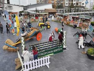 Konya Büyükşehir’in Tarım Haftasına Özel Hazırladığı Stantlar İlgi Görüyor