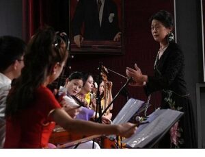 Kültürlerarası Köprü Okan’da Kuruldu: Nanjing Üniversitesi Ulusal Orkestrası Sahnedeydi