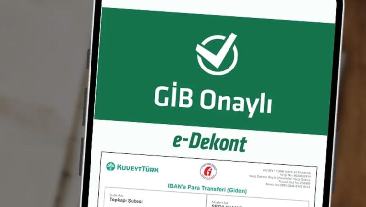 Kuveyt Türk e-Dekont Sistemine Geçen İlk Katılım Bankası Oldu