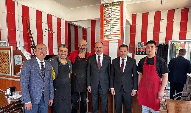 Lider Altay, Lider Kılca, Lider Kavuş, Karaman Caddesi’nde Esnaf ve Vatandaşlarla Buluştu