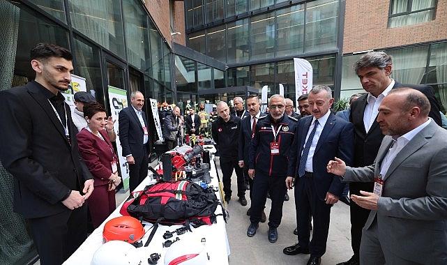 Lider Büyükakın, 81 vilayetten itfaiye erleri ile bir ortaya geldi