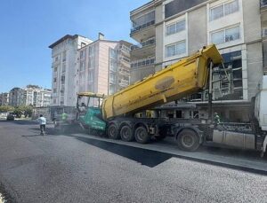 Lider Çerçioğlu’ndan Efeler’de Yol Yenileme Çalışması