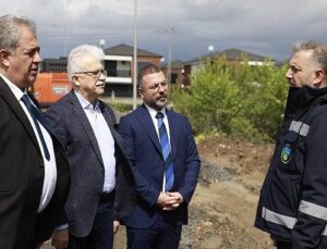 Lider Deveciler, Altınyol Caddesi’ndeki Altyapı Çalışmalarını İnceledi