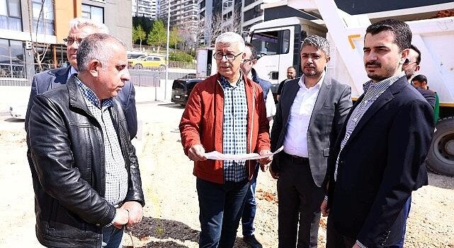 Lider Hüseyin Can Güner Alanda İncelemelerde Bulundu