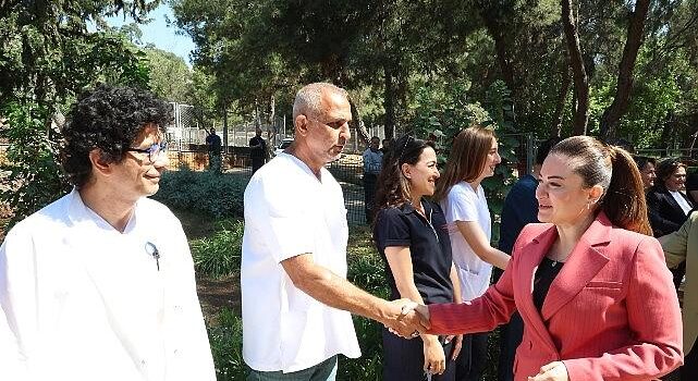 Lider Vekili Büşra Özdemir’den veteriner tabiplere ziyaret