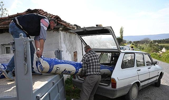 Manisa Büyükşehir’den Afetzede Üreticilere Dayanak