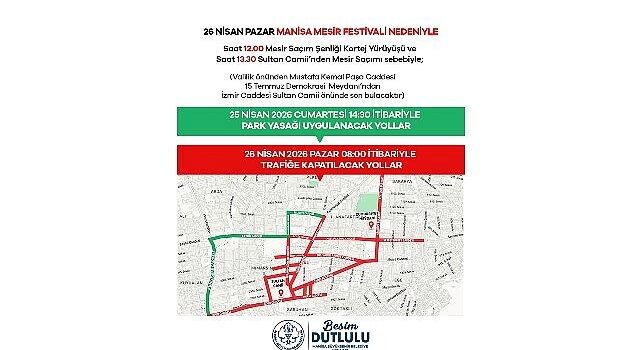 Manisa’da 25-26 Nisan’da Bu Yollar Kapalı Olacak