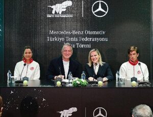 Mercedes-Benz Otomotiv, Türkiye Tenis Federasyonu’nun Ana Sponsoru Oldu