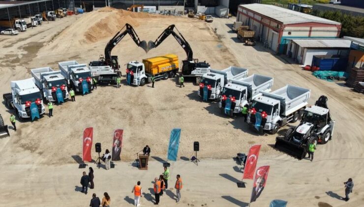 Nilüfer Belediyesi’nin Yeni Araçları Yollarda