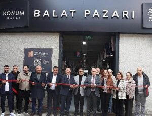 Nilüfer’in 8’inci giysi pazarı Balat’ta açıldı
