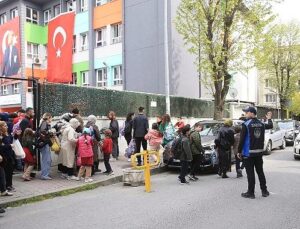 Öğrenciler için inançlı yol: Zabıta okul önlerinde misyonda