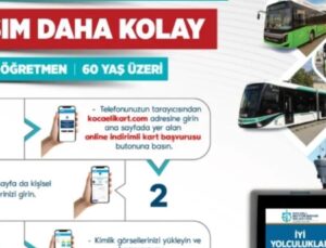 “Online Kocaeli Kart” İle Ulaşımda Dijital Kolaylık