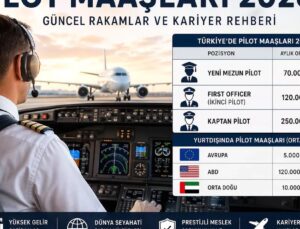 Pilot Maaşları 2026: Güncel Rakamlar, Şaşırtıcı Artışlar ve Detaylı Rehber (7 Kritik Faktör)