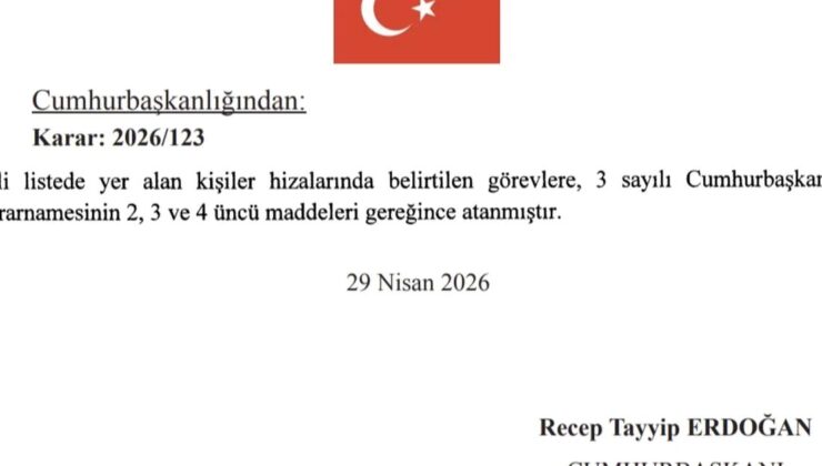 Resmi Gazete’de Yayımlandı: Ankara Valisi Değişti, Emniyet Genel Müdürü Ali Fidan Oldu