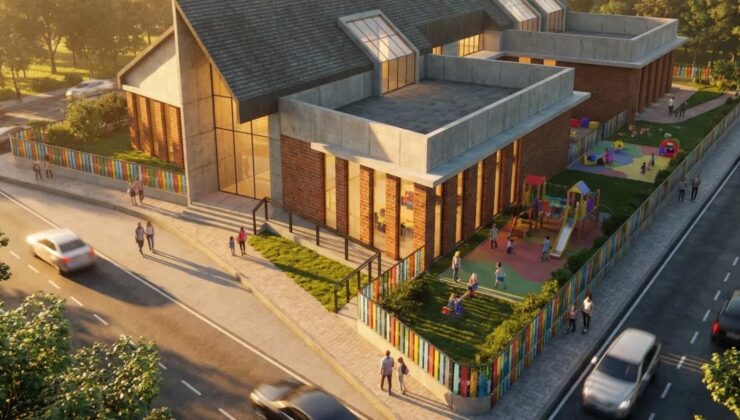 Sazova’ya Çocuklara Özel Modern Yaşam Alanının Temeli Atıldı