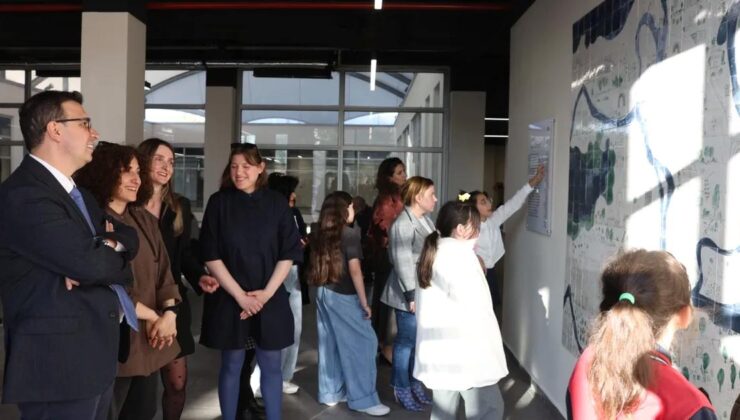 Şehrin Hikayesini Nilüferli Çocuklar Çizdi