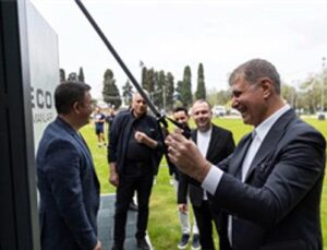 Spor istasyonlarının dördüncüsü Kültürpark’ta açıldı