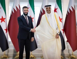 Syria’s president arrives in Qatar for talks after Saudi Arabia visit