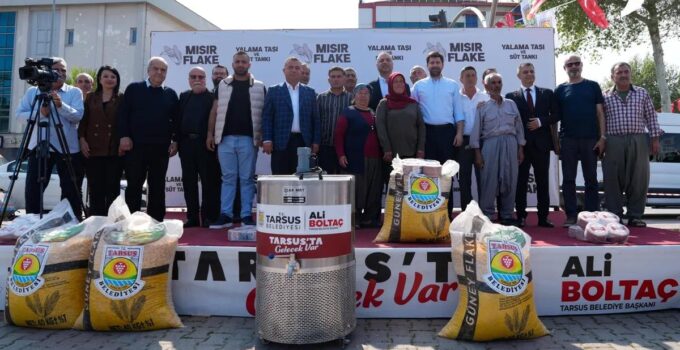 Tarsus Belediyesi’nden Üreticiye Güçlü Destek