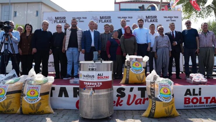 Tarsus Belediyesi’nden Üreticiye Güçlü Destek