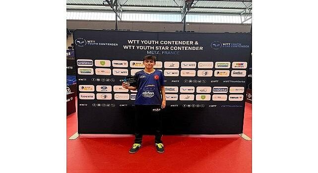 Team Akfen İnşaat Sportmeni Olan Ulusal Masa Tenisçi Görkem Öçal’dan Tarihi Muvaffakiyet