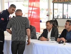 Tekirova dokumacılık pazarı kura çekimi yapıldı