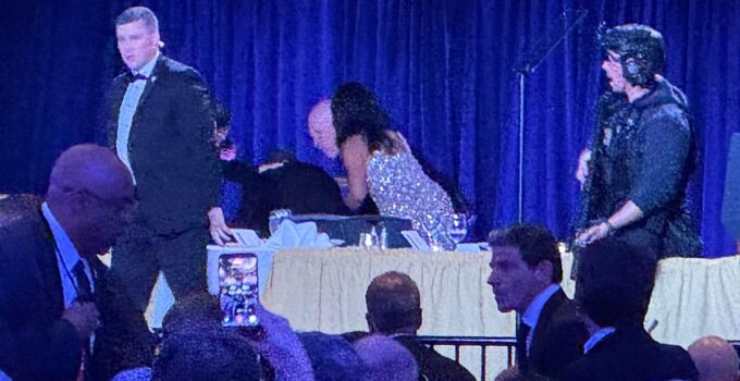 Trump evacuated after shots fired near White House Correspondents’ Dinner