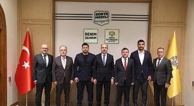 Türkiye Güreş Federasyonu Başkanı Akgül, Milli Olimpiyat Komitesi Lideri Çakır ve Ulusal Güreşçi Kayaalp Lider Altay’ı Ziyaret Etti