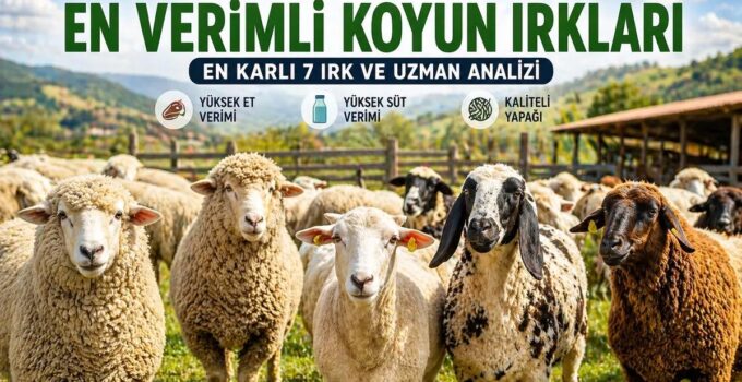 Türkiye’de Bakılabilecek En Verimli Koyun Irkları: En Karlı 7 Tür ve Uzman Analizi