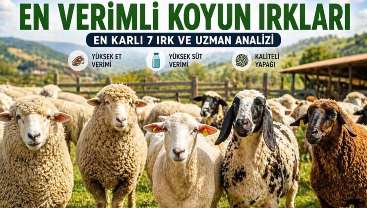 Türkiye’de Bakılabilecek En Verimli Koyun Irkları: En Karlı 7 Tür ve Uzman Analizi