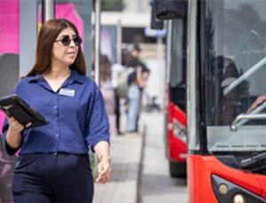 Anne adayı ESHOT sürücüsü, doğum sonrası direksiyona dönmek için gün sayıyor