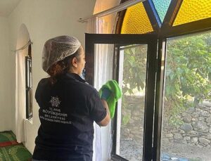Aydın Büyükşehir Belediyesi’nden Kurban Bayramı Öncesi Mescitlerde Paklık