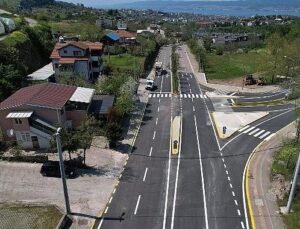Başiskele’de yeni kavşak hizmete açıldı