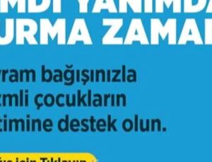 Bayramın Bereketi Otizmli Çocukların Geleceğine Dönüşüyor