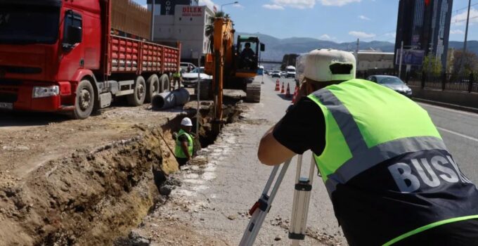 Büyükşehir Osmangazi’de Altyapıyı Güçlendiriyor