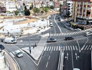Çayırova’daki kavşakta Büyükşehir imzası