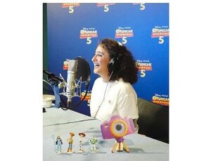 Ecem Erkek, Oyuncak Kıssası 5’te Snappy Karakterini Seslendirdi