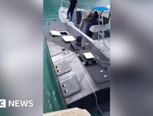 Greece conducts controlled blast of mystery naval drone explosives