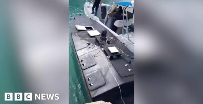Greece conducts controlled blast of mystery naval drone explosives